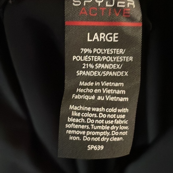 Spyder Exercise Shorts Size Large - Picture 11 of 11